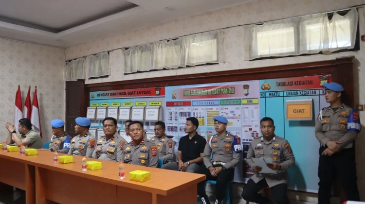 Divpropam Polri Periksa Senjata Api di Polres Nias Selatan