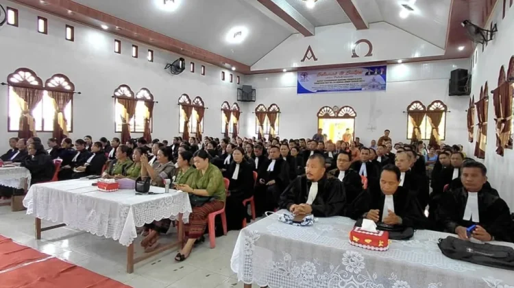 Penutupan Rakor Pendeta Gereja ONKP Tahun 2026