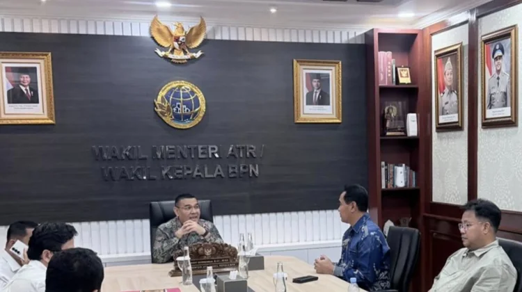 Wabup Nias Selatan dan Wamen ATR Perkuat Pertanahan