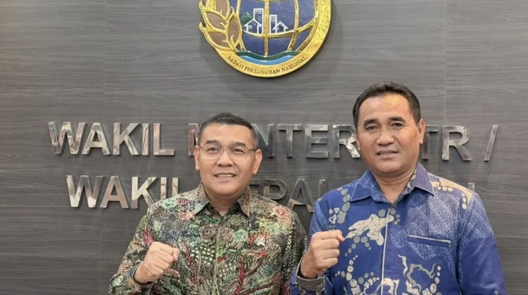 Wabup Nias Selatan dan Wamen ATR Perkuat Pertanahan
