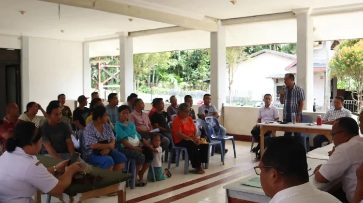 Wakapolres Nias Selatan Hadiri Sosialisasi Perbaikan Rumah Bencana
