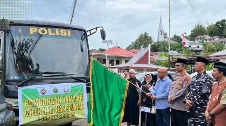 Pelepasan Keberangkatan Jemaah Calon Haji Nias Selatan
