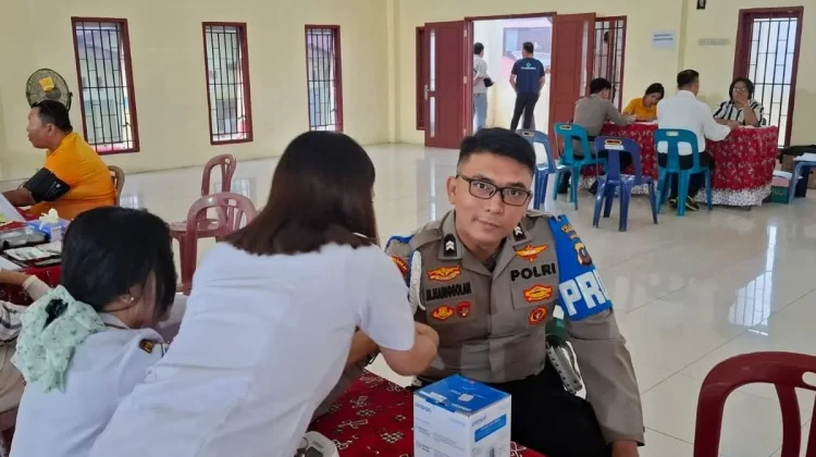 Polda Sumut Gelar Pemeriksaan Kesehatan Personel Polres Nisel