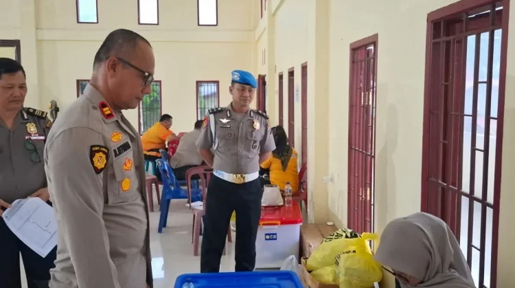 Polda Sumut Gelar Pemeriksaan Kesehatan Personel Polres Nisel