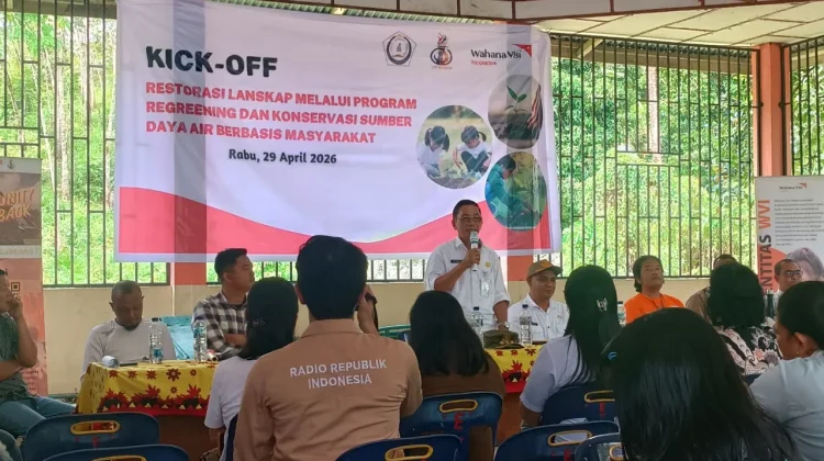 Tanam Pohon Endemik Nias di Desa Ete Batu Kecamatan Fanayama