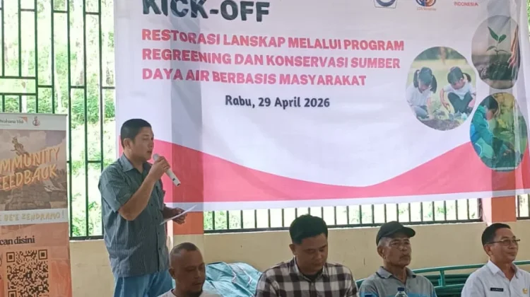 Tanam Pohon Endemik Nias di Desa Ete Batu Kecamatan Fanayama