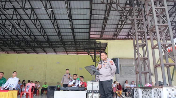 Polres Nias Selatan Kawal Peringatan Hari Buruh Nasional