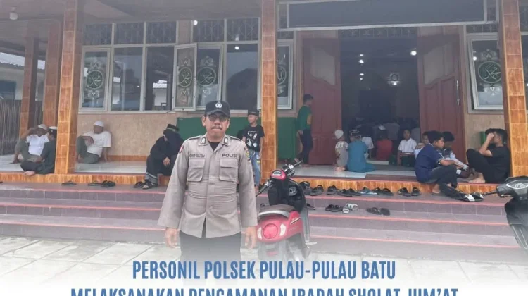 Personil Polsek Pulau-Pulau Batu Laksanakan Patroli Dialogis