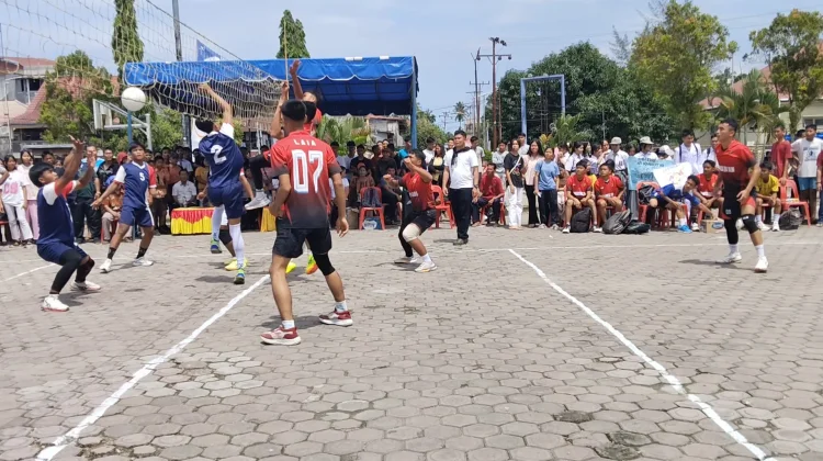 Momen Final Turnamen Voli Antar Pelajar SMA/SMK se-Nisel tahun 2026