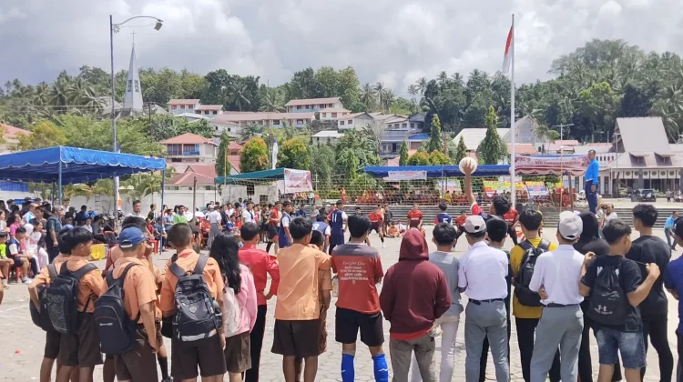 Momen Final Turnamen Voli Antar Pelajar SMA/SMK se-Nisel tahun 2026