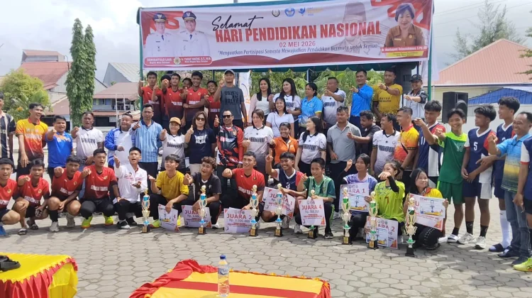 Momen Final Turnamen Voli Antar Pelajar SMA/SMK se-Nisel tahun 2026