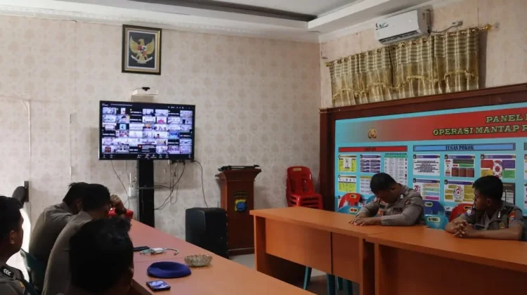 Polres Nias Selatan Evaluasi Operasional Aplikasi BOS V2