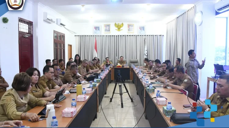 Bupati Nias Selatan Pimpin Rakor Sinergitas OPD Daerah