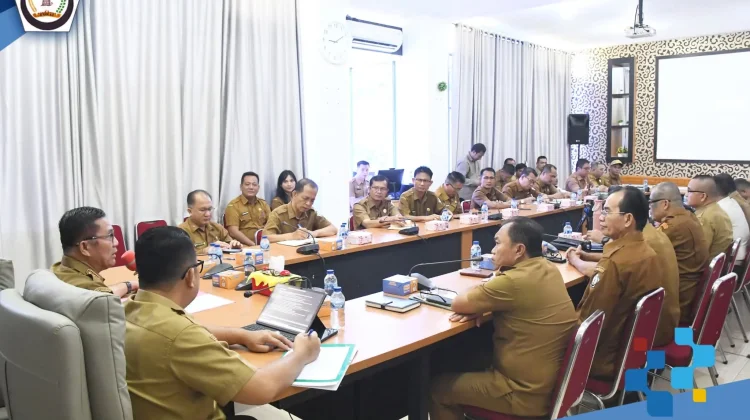 Bupati Nias Selatan Pimpin Rakor Sinergitas OPD Daerah