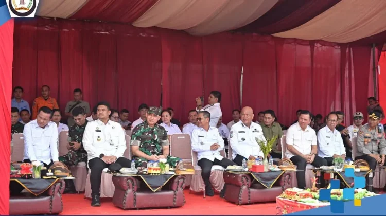 Bupati Nisel Hadiri Upacara Pembukaan Karbak TNI AD 2026 di Kepulauan Nias