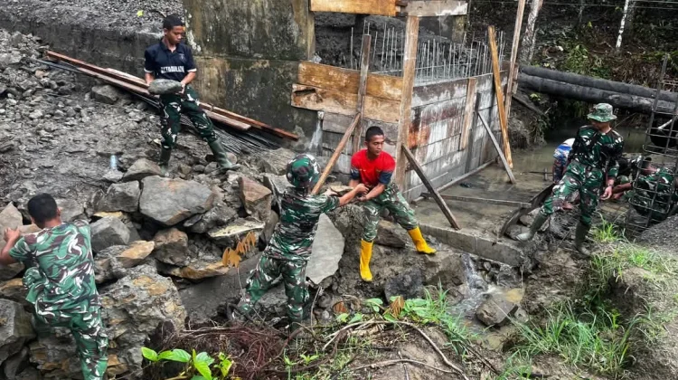 Progress Pembangunan Dua Jembatan Garuda di Nisel