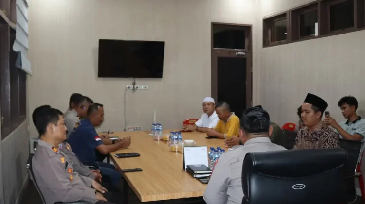 Polres Nias Selatan Terima Audiensi Panitia Kurban
