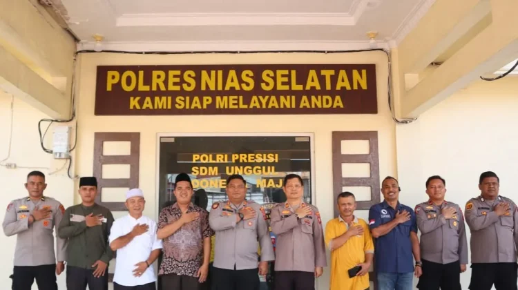 Polres Nias Selatan Terima Audiensi Panitia Kurban