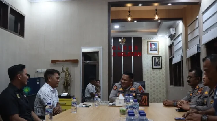 Kapolres Nias Selatan Terima Audiensi Panitia Manimolo Fest