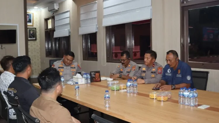 Kapolres Nias Selatan Terima Audiensi Panitia Manimolo Fest
