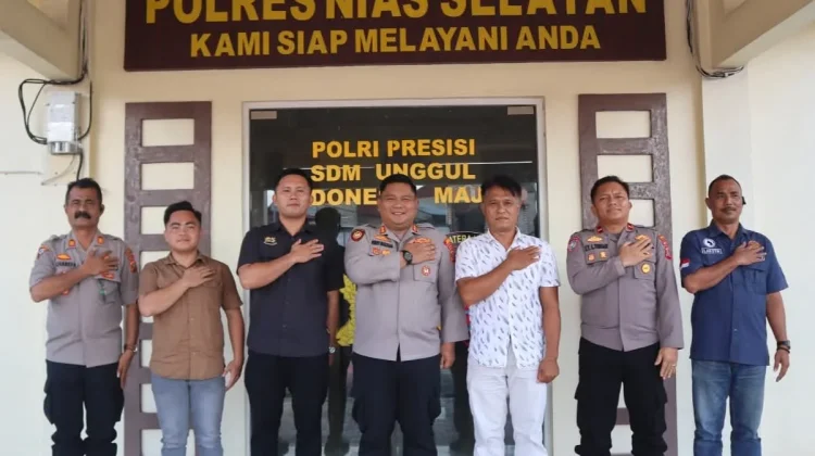 Kapolres Nias Selatan Terima Audiensi Panitia Manimolo Fest