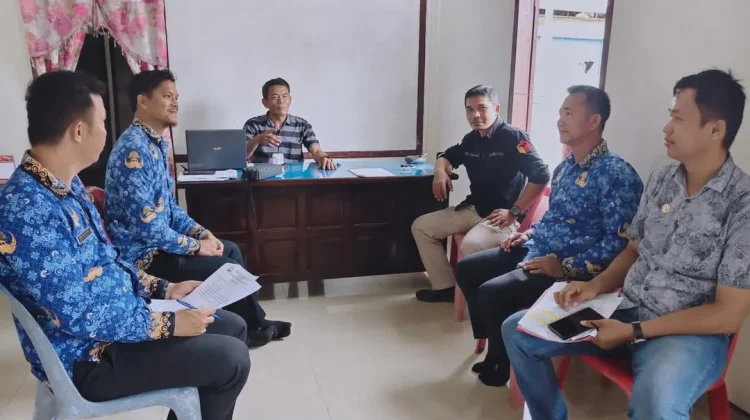 Pelaksanaan Uji Petik Data Pemilih oleh Bawaslu Nias Selatan