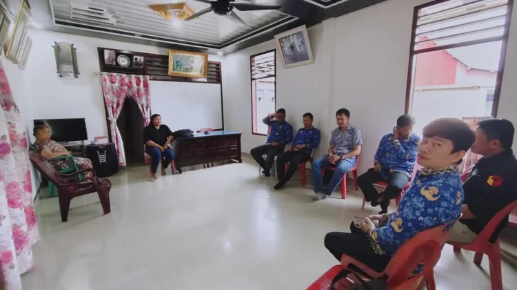 Pelaksanaan Uji Petik Data Pemilih oleh Bawaslu Nias Selatan