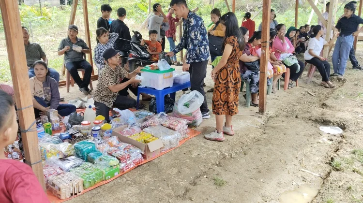 Kemeriahan dan Antusias Masyarakat di Launching Los Pekan Idanotae
