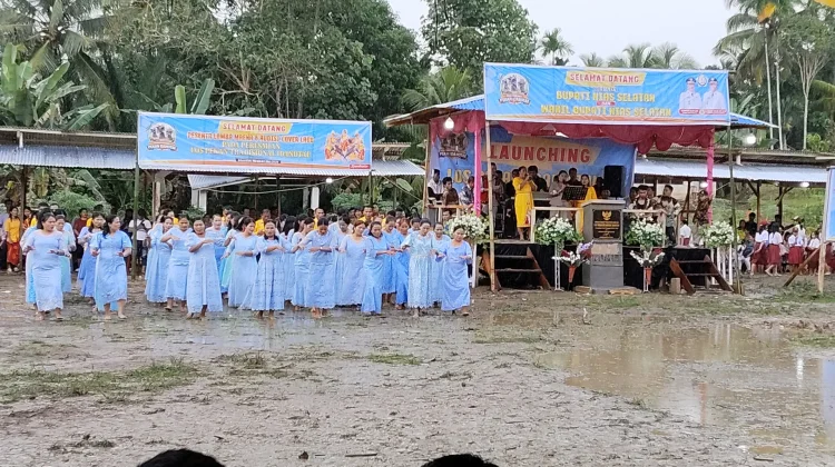 Kemeriahan dan Antusias Masyarakat di Launching Los Pekan Idanotae