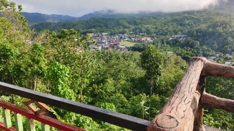 Pemandangan di Puncak Gomo