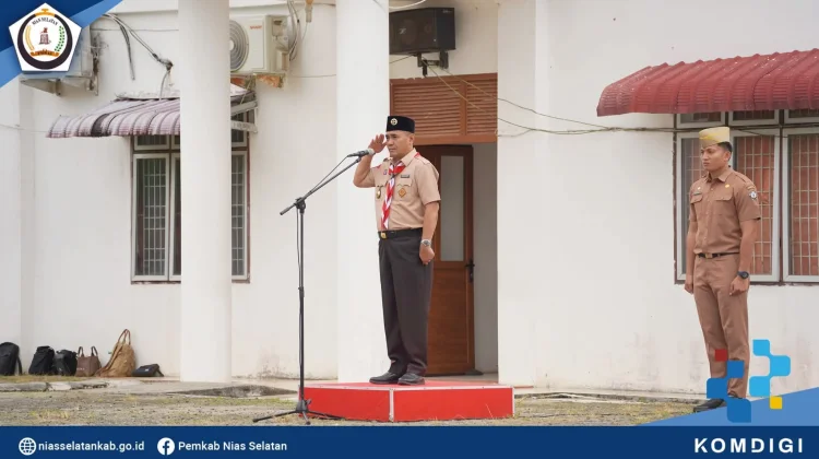 Wabup Yusuf Nache Pimpin Apel Pagi Lingkup Pemkab