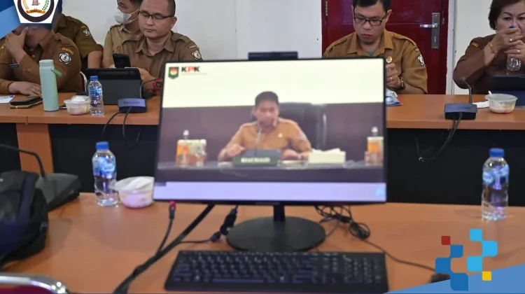 Bupati Nias Selatan Ikuti Rakor Pengendalian Inflasi Daerah