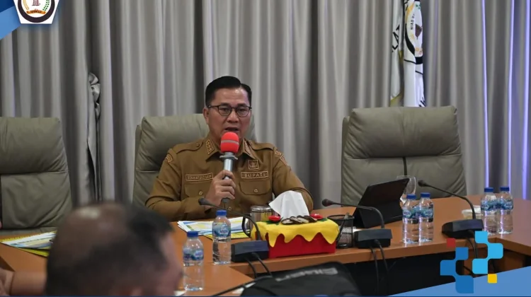 Bupati Nias Selatan Ikuti Rakor Pengendalian Inflasi Daerah