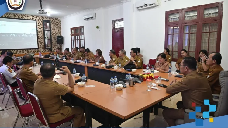 Bupati Nias Selatan Ikuti Rakor Pengendalian Inflasi Daerah