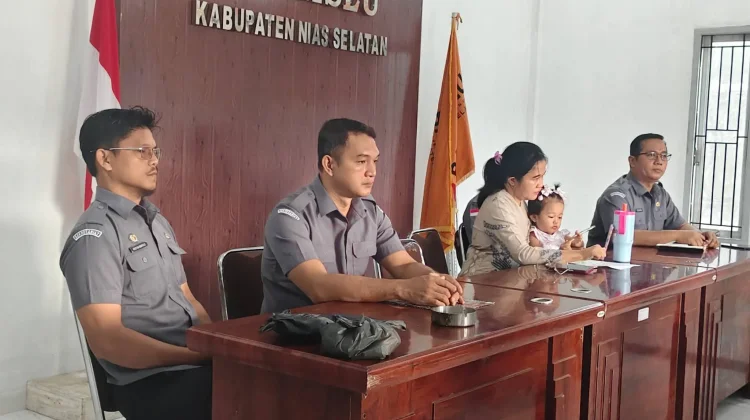 Bawaslu Nias Selatan Perkuat Sinergi Internal lewat Rapat Kelembagaan