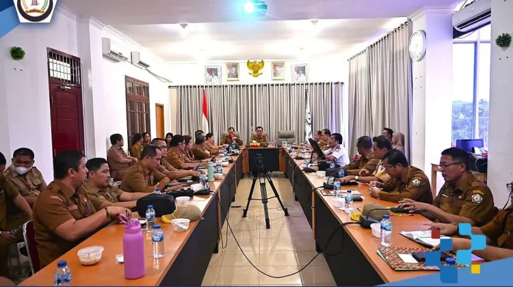 Rakor Rutin, Bupati Nisel Ingatkan Penyerapan Anggaran selesai Tepat Waktu