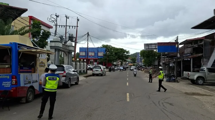 Polres Nias Selatan Gelar Razia Gabungan Pajak Kendaraan