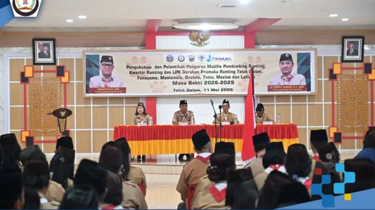 Pelantikan Pengurus Pramuka di Tujuh Kecamatan