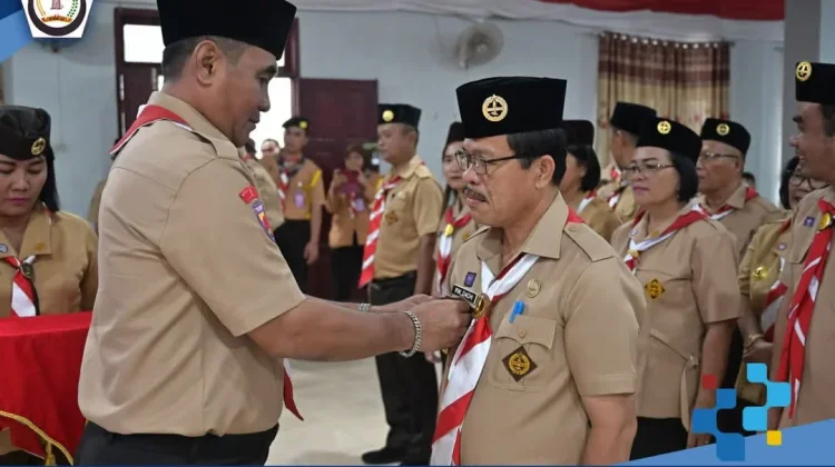 Pelantikan Pengurus Pramuka di Tujuh Kecamatan