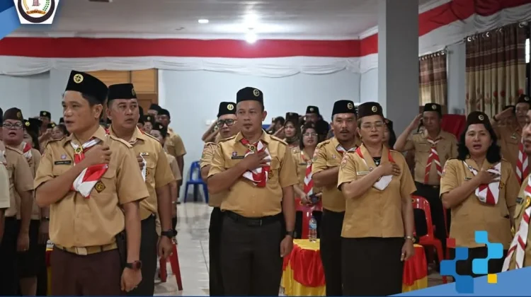Pelantikan Pengurus Pramuka di Tujuh Kecamatan