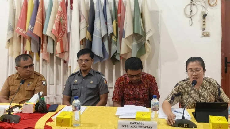 Bawaslu Nias Selatan Hadiri FGD Penataan Dapil 2029