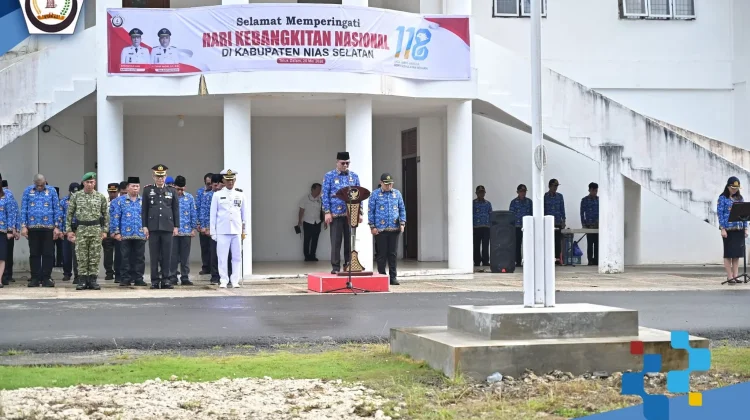 Bupati Nias Selatan Pimpin Upacara Harkitnas 2026