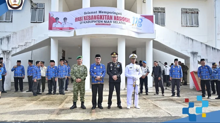 Bupati Nias Selatan Pimpin Upacara Harkitnas 2026