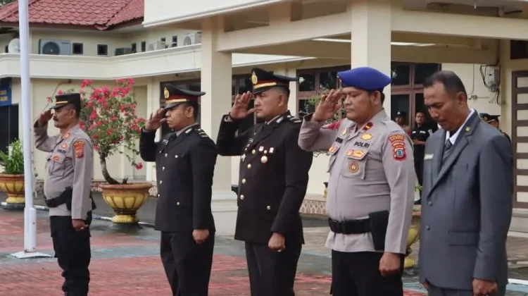 Polres Nias Selatan Gelar Upacara Harkitnas 2026