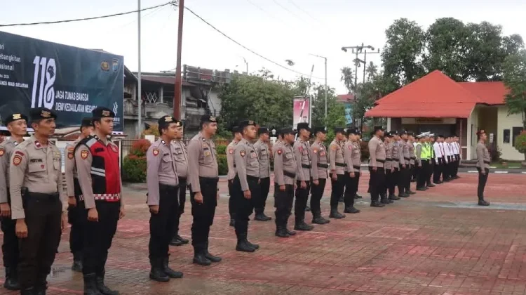 Polres Nias Selatan Gelar Upacara Harkitnas 2026