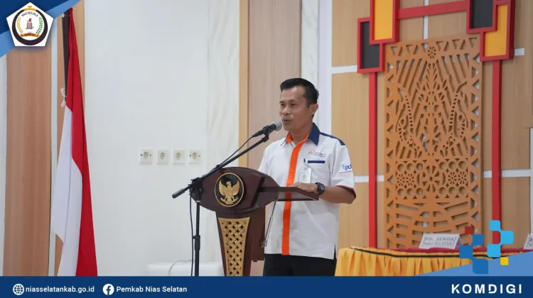 Bupati Sokhiatulo Membuka Bimtek Aplikasi Sumut Net