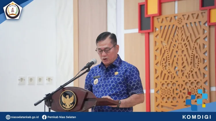 Bupati Sokhiatulo Membuka Bimtek Aplikasi Sumut Net