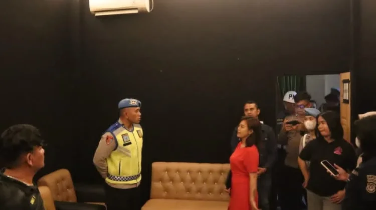 Ciptakan Situasi Kondusif, Polres Nias Selatan Razia THM
