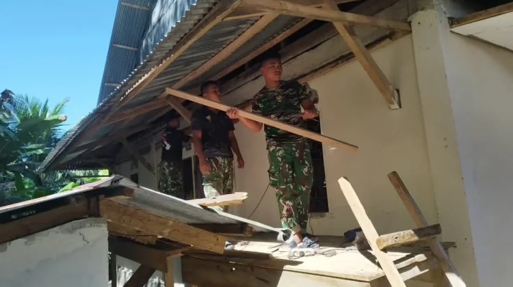 Rehab Rumah Ibadah di Nisel Melalui Karya Bakti TNI