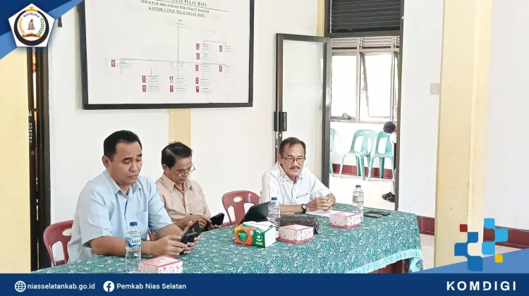 Wabup Nisel Pimpin Rakor Camat Kepulauan Batu